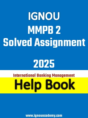 IGNOU MMPB 2 Solved Assignment 2025